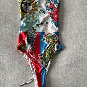 Agua Bendita Mystic Print One-Piece Swimsuit – Anthropologie Exclusive